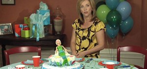 Make a mermaid birthday cake