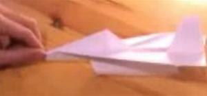Fold the ultimate F16 paper airplane