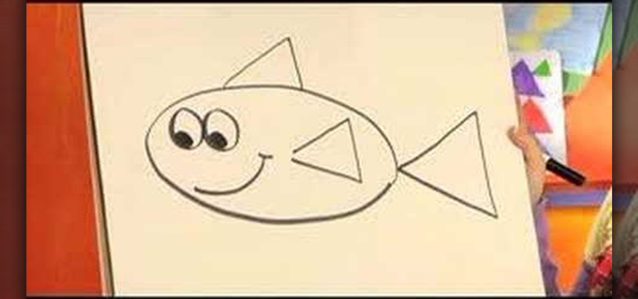How To Teach Your Kids To Draw A Fish Kids Activities Wonderhowto How to draw a fish for kids draw a cartoon fish easy kids art lesson drawing for kindergarten kids. how to teach your kids to draw a fish