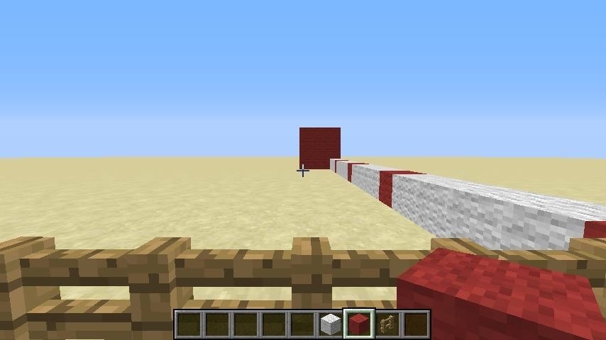 How to Make a Simple Minecraft Archery Range.