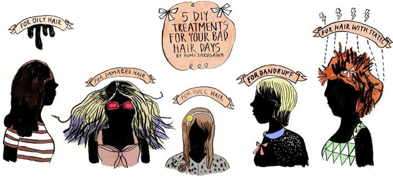 5 DIY Treatments for Your Bad Hair Days