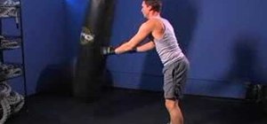 Practice squat thrust push ups with double punches