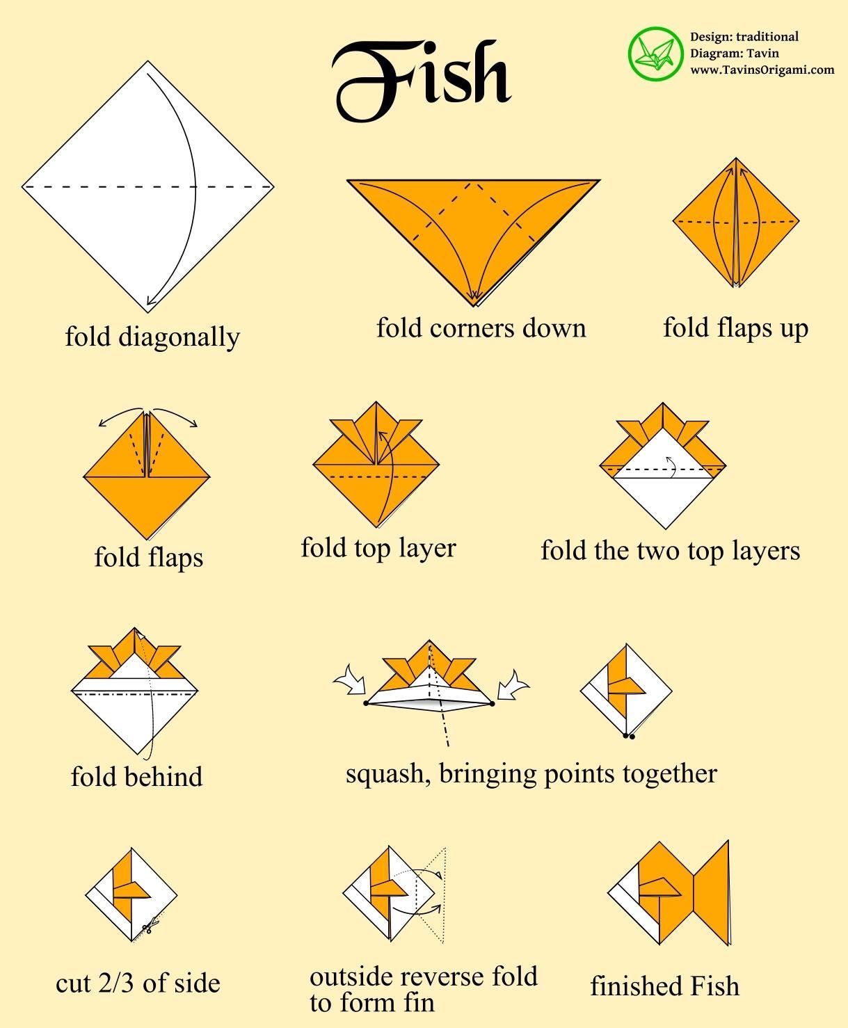 Fold an Origami Goldfish