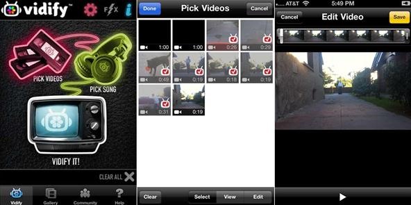 Vidify: The Best Automatic Video Editor App for the iPhone