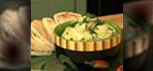 Make hummus with garbanzo beans, tahini and parsley