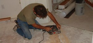 Laminate flooring, floor preparation