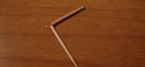 Perform an easy trick with toothpicks