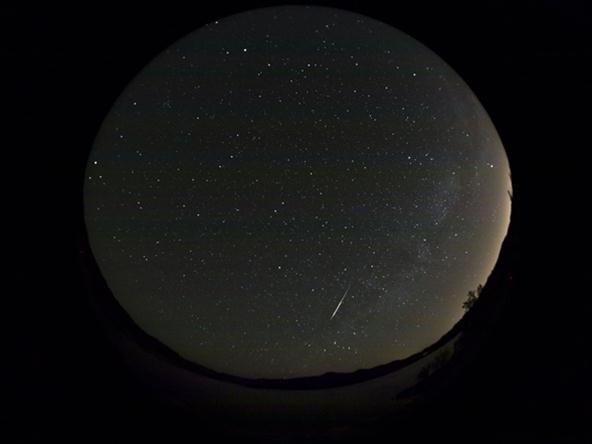 Lyrid Meteors Time Lapse Video and Still Pictures