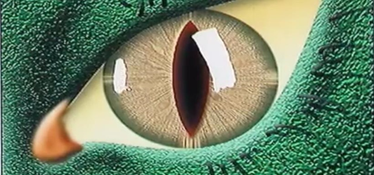 Create a Reptilian Evil Eye in Photoshop