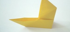Fold a jumping jack origami paper toy