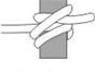 Tie the rolling hitch knot for boating