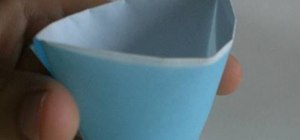 Make a quick and easy origami cup