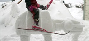 Build Your Own AT-AT Imperial Walker Snow Sculpture