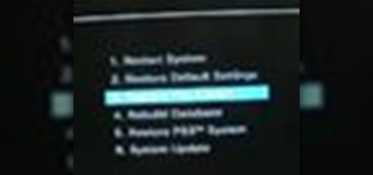 informatie stromen ketting How to Fix a PS3 Black Screen of Death « PlayStation 3 :: WonderHowTo