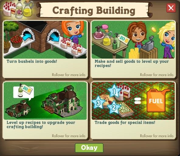 Farmville Crafting Buildings and Farmers Market Changes