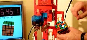 LEGO Robot Can Solve 100×100x100 Rubik's Cubes