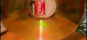 Use Coca-Cola to remove scratches from a CD or DVD