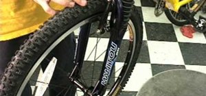 Change a bike tire out on the road or the trail