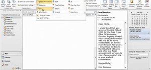 View and sort email messages by date or sender in Microsoft Outlook 2010