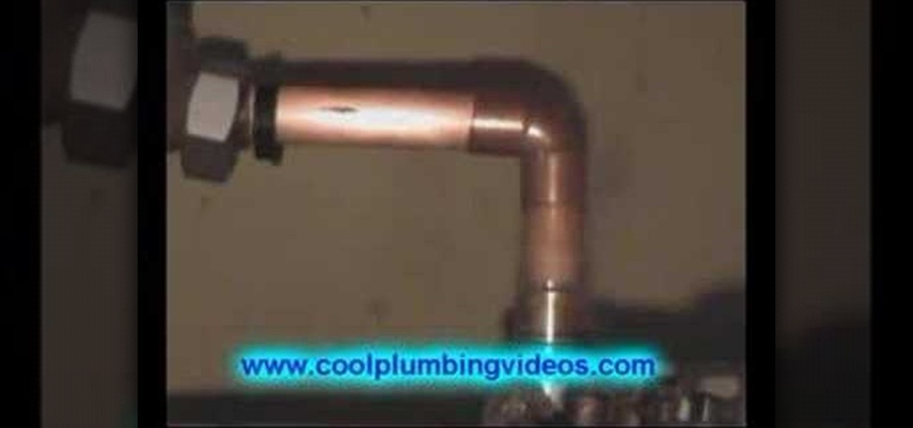 How To Solder The Copper Pipe Of The Hot Water Heater Home Appliances Wonderhowto