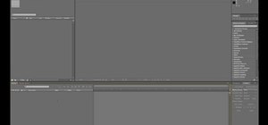 Get started using the Adobe After Effects CS5 user interface