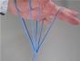 Create a string figure Parachute / Tent