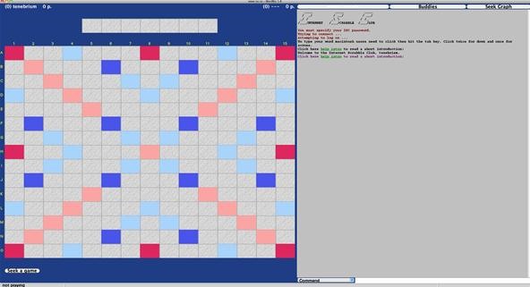 Computer game online scrabble against Free Scrabble