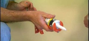 Get everything out of your caulk tube