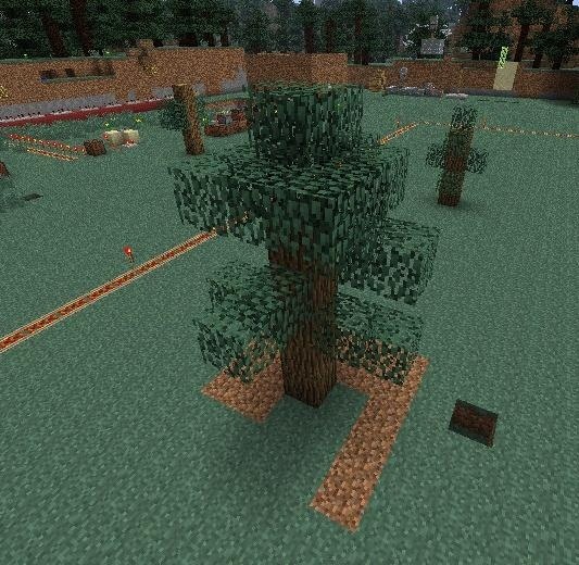 How to Bend and Shape Trees However You Want in Minecraft