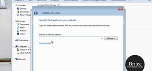 Map FTP server shortcuts in the Microsoft Windows 7 Explorer