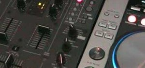 Use the filter effect on a DJ mixer