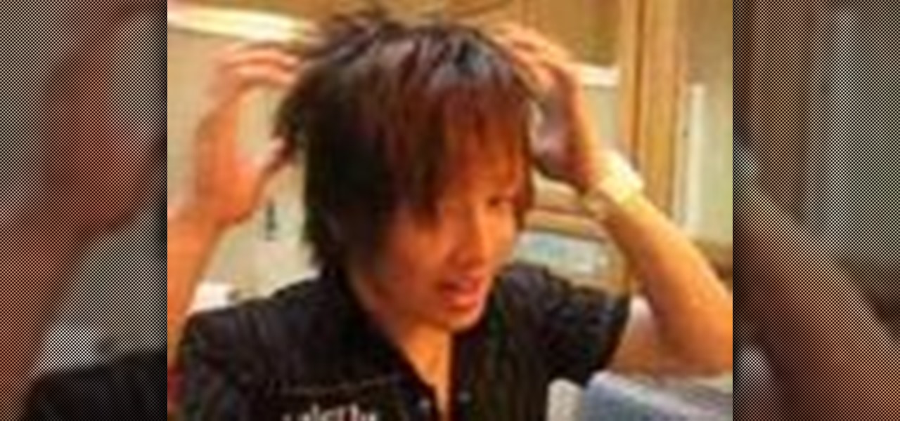 How to Spike your hair in an Asian anime style « Hairstyling :: WonderHowTo