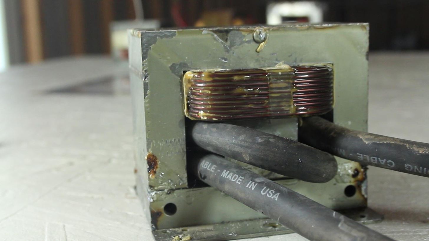 How to Melt Metal with a Modified Microwave Oven Transformer