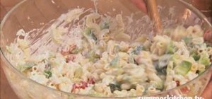 Make a classic macaroni salad