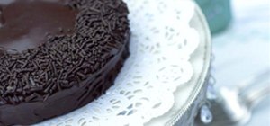 Make arak-spiked chocolate cake