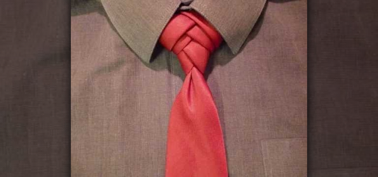 the Fishbone Knot for Your Tie/Necktie (Animated Guide)