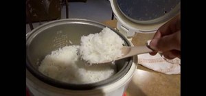 Cook delicious rice using a rice cooker