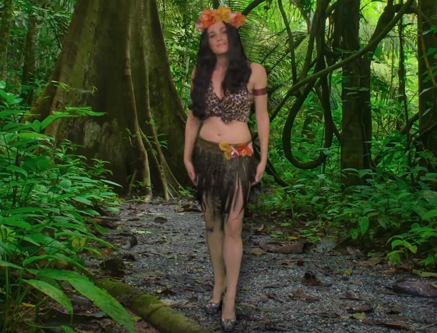 How to Make a Katy Perry "Roar" Costume for Halloween