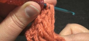 Crochet left hand radiant butterfly