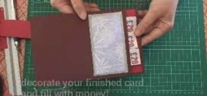 Make a pop-up pocket money card