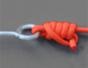 Tie a uni fishing knot with a knot tying animation