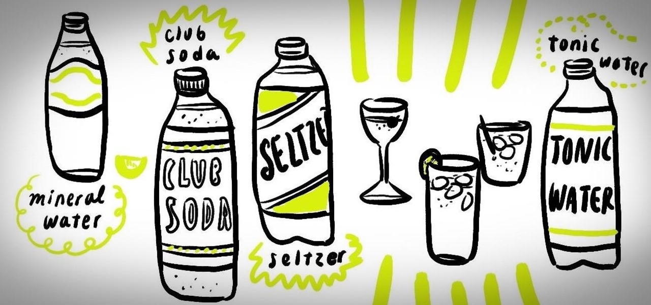 Your Illustrated Guide to Different Types of Carbonated Water
