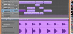 Gradually increase tempo, volume, and pitch on a song in GarageBand