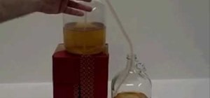 Rack one gallon of mead honey wine