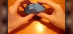 Origami a car