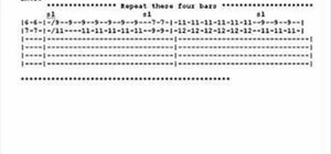 Figure out guitar tab