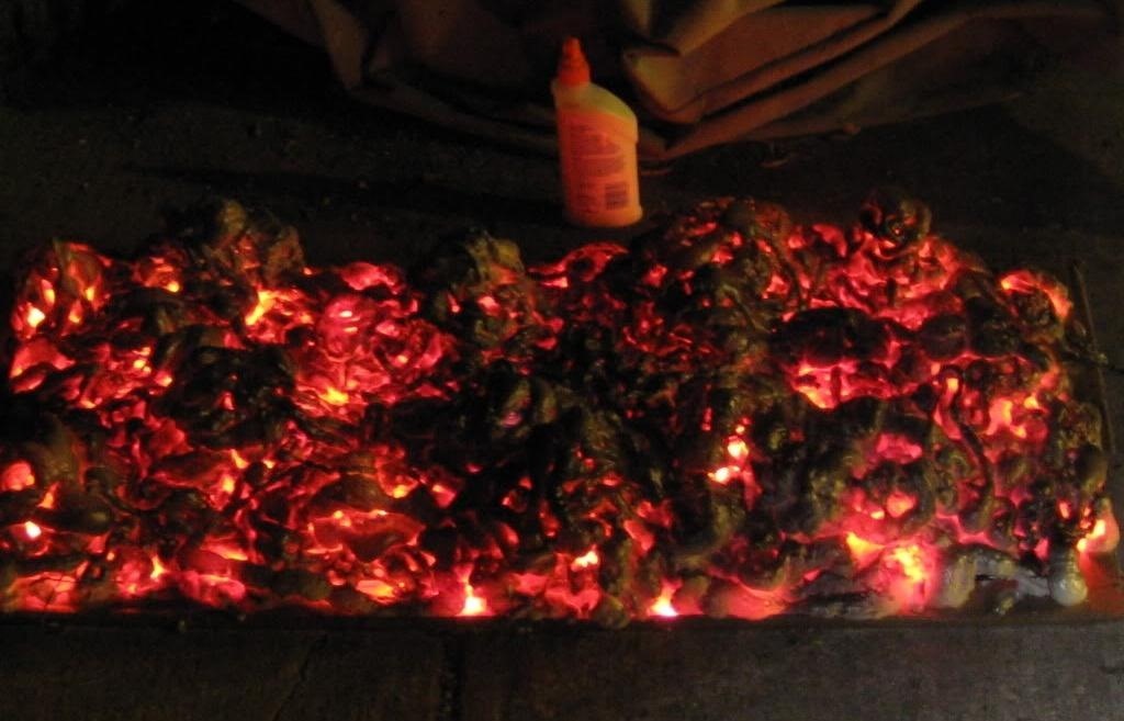 How to Create a Cheap and Easy Burning Coals Prop for Halloween