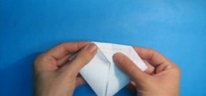 Fold the origami diamond note fold