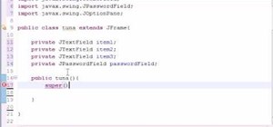 Use event handlers for Java programming