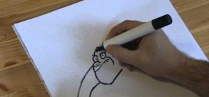 Draw a really funny cool looking cartoon gorilla